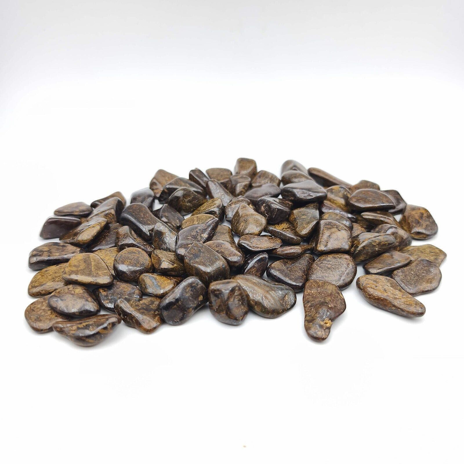 Trommelsteine ​​– Bronzit – EXTRA – Mini – 540 g