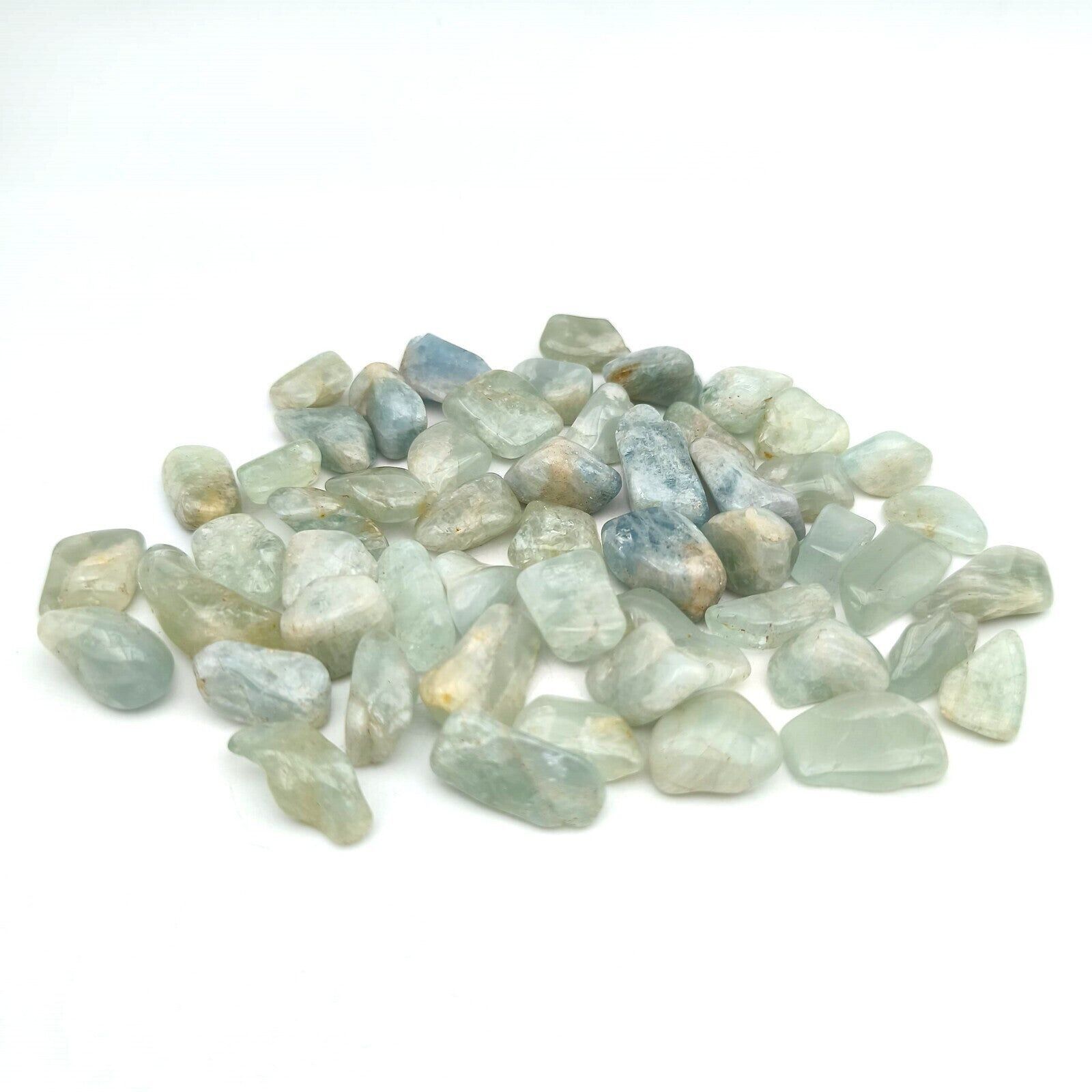 Trommelsteine ​​– Extra Aquamarin – Mini – 200 g