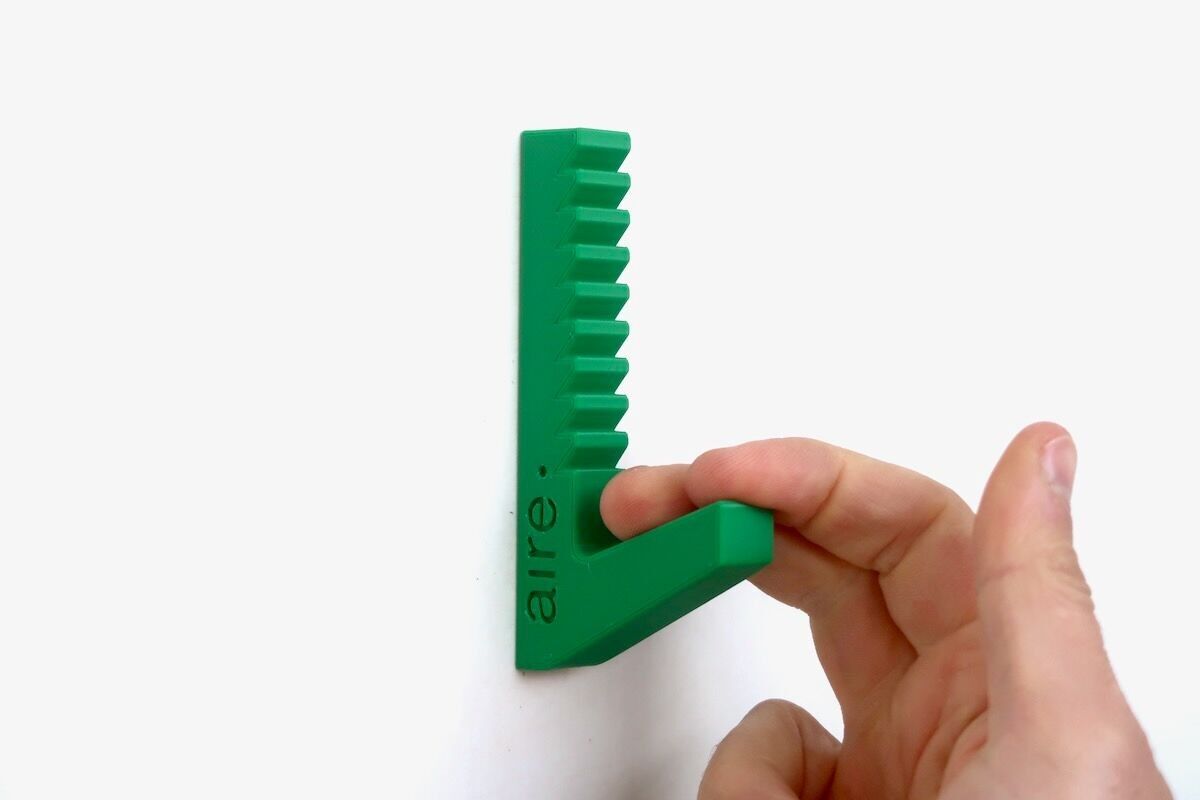 Patère colorée - Crazy Hook - Vert