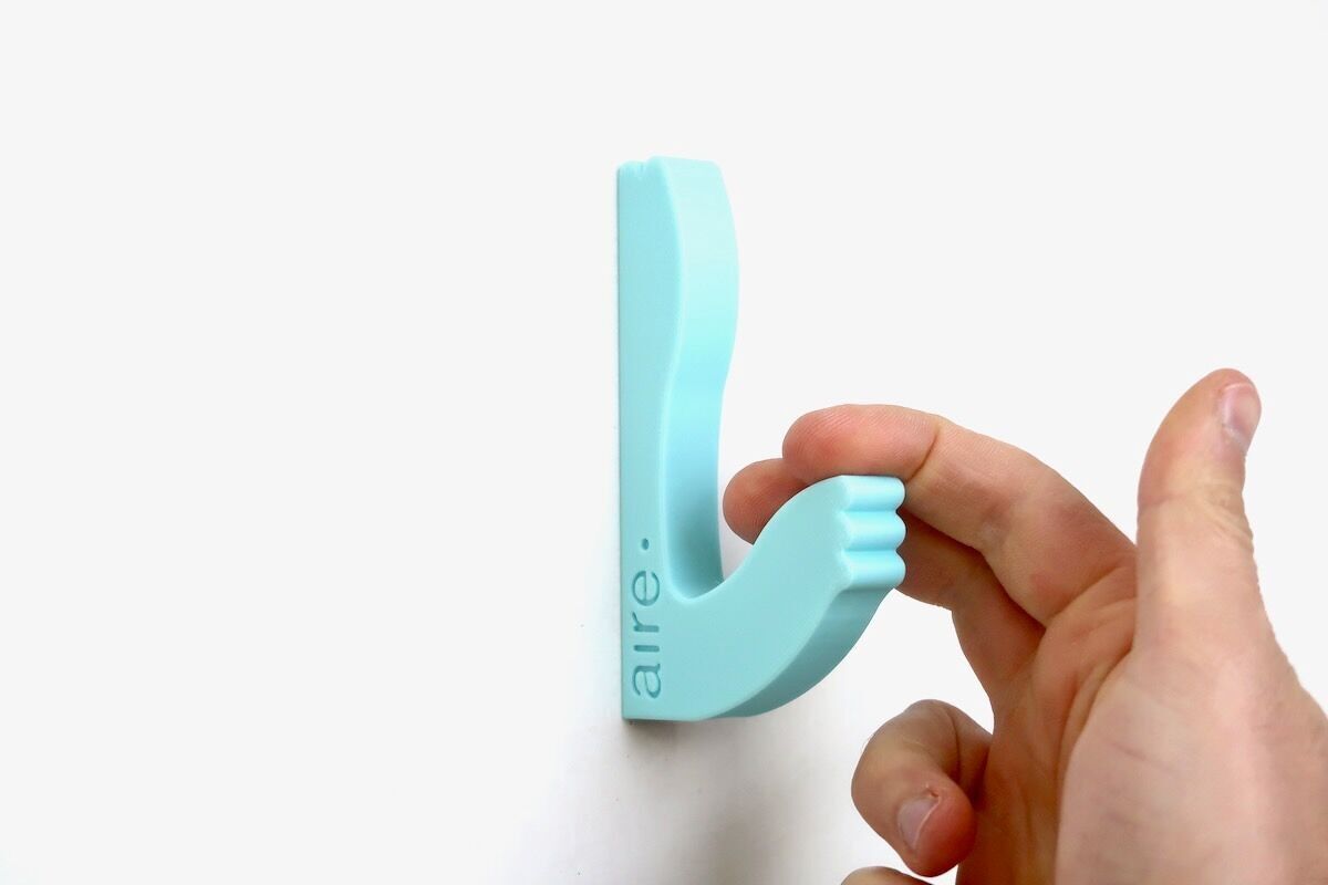 Patère colorée - CrazyHook - Bleu ciel