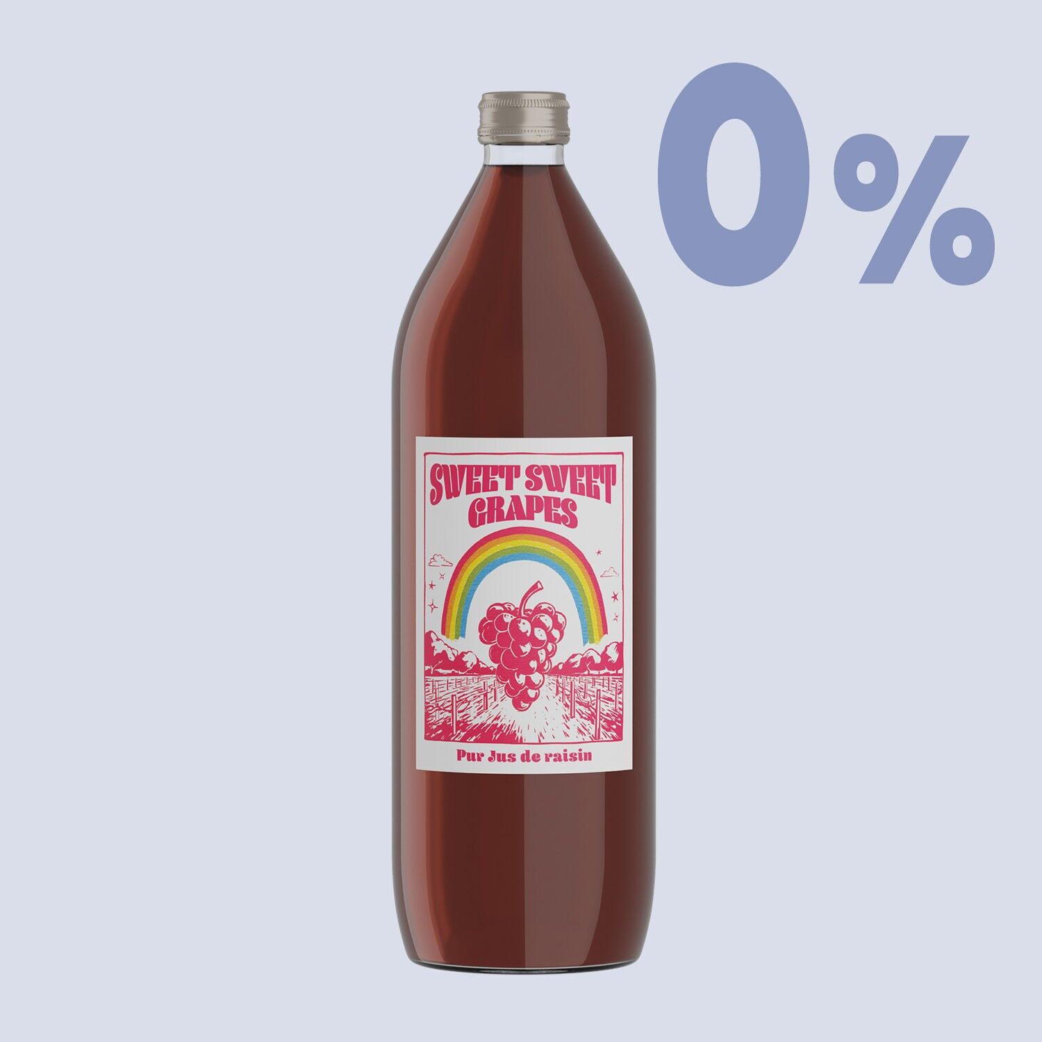 Succo d'uva - Uva dolce dolce - Soft per cocktail - 100cl