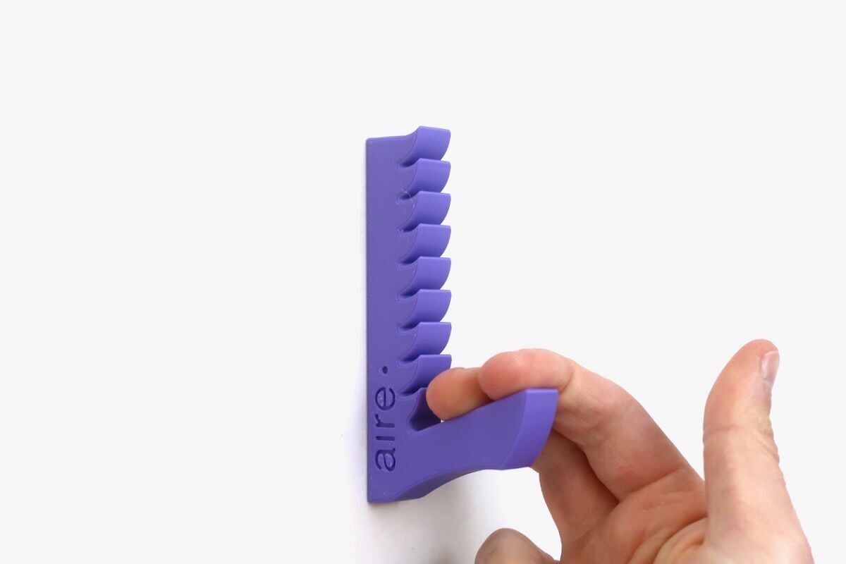 Patère colorée - Crazy Hook - Violet