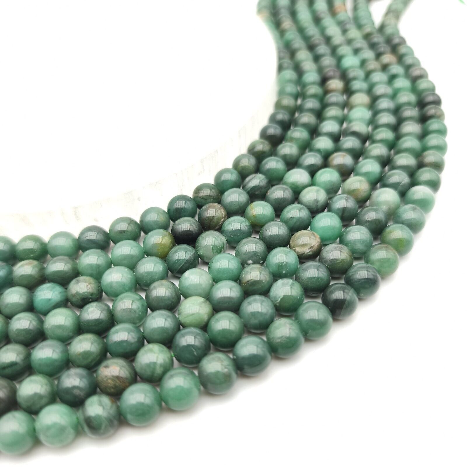 Reihe - Grüner Glimmer (8 mm)