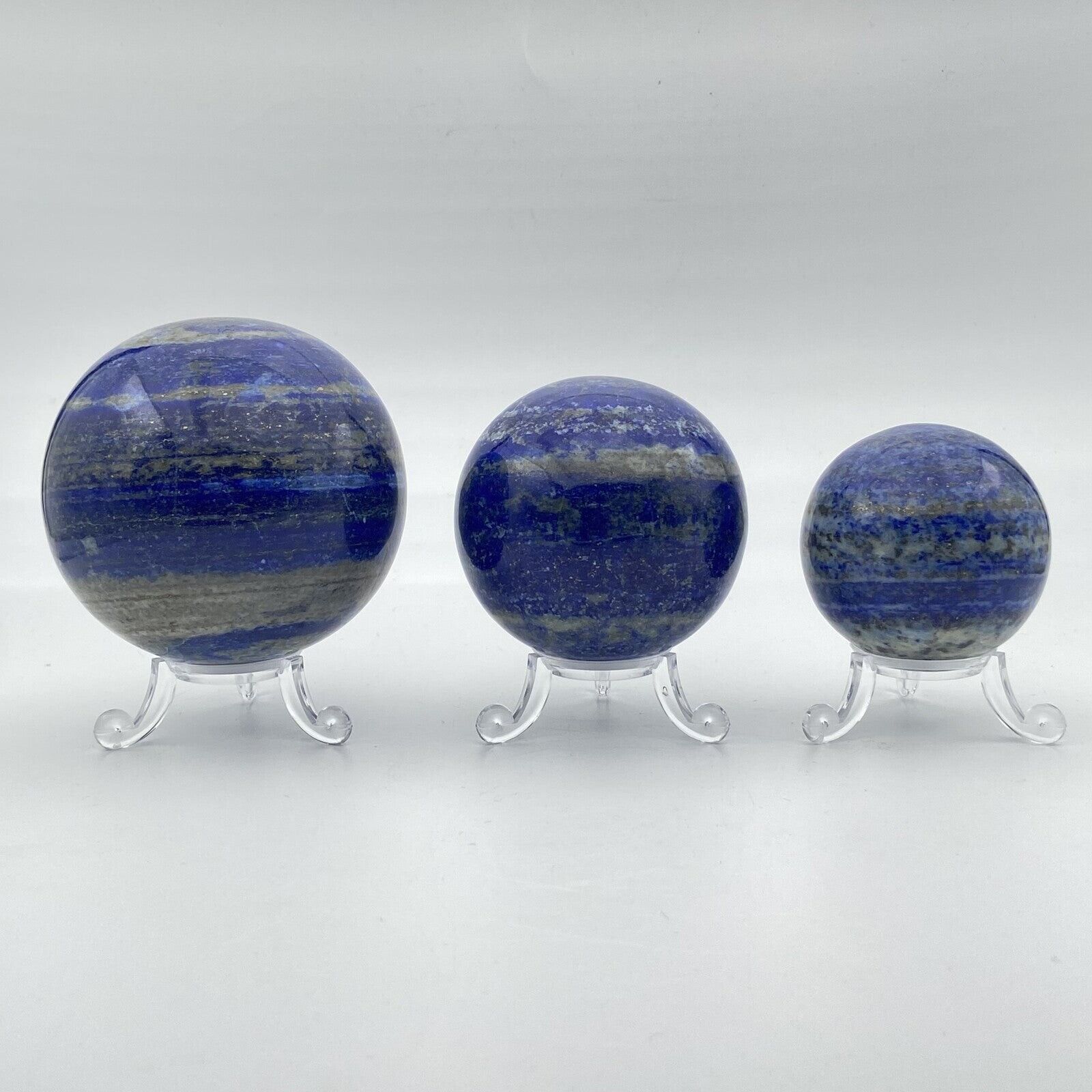 Set mit 3 Kugeln – Lapislazuli EXTRA Nr. 6