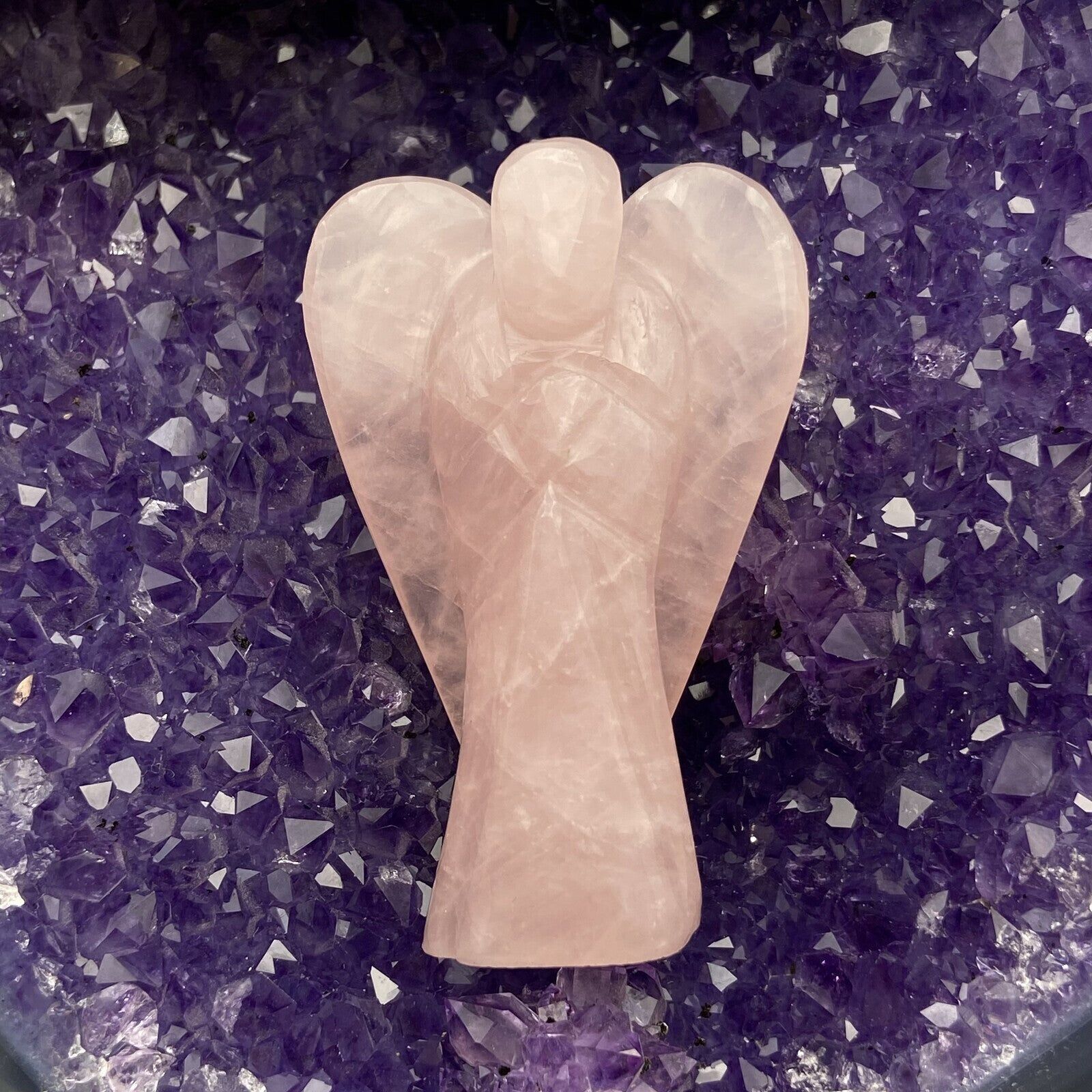 Engel - Rosenquarz - 5 cm