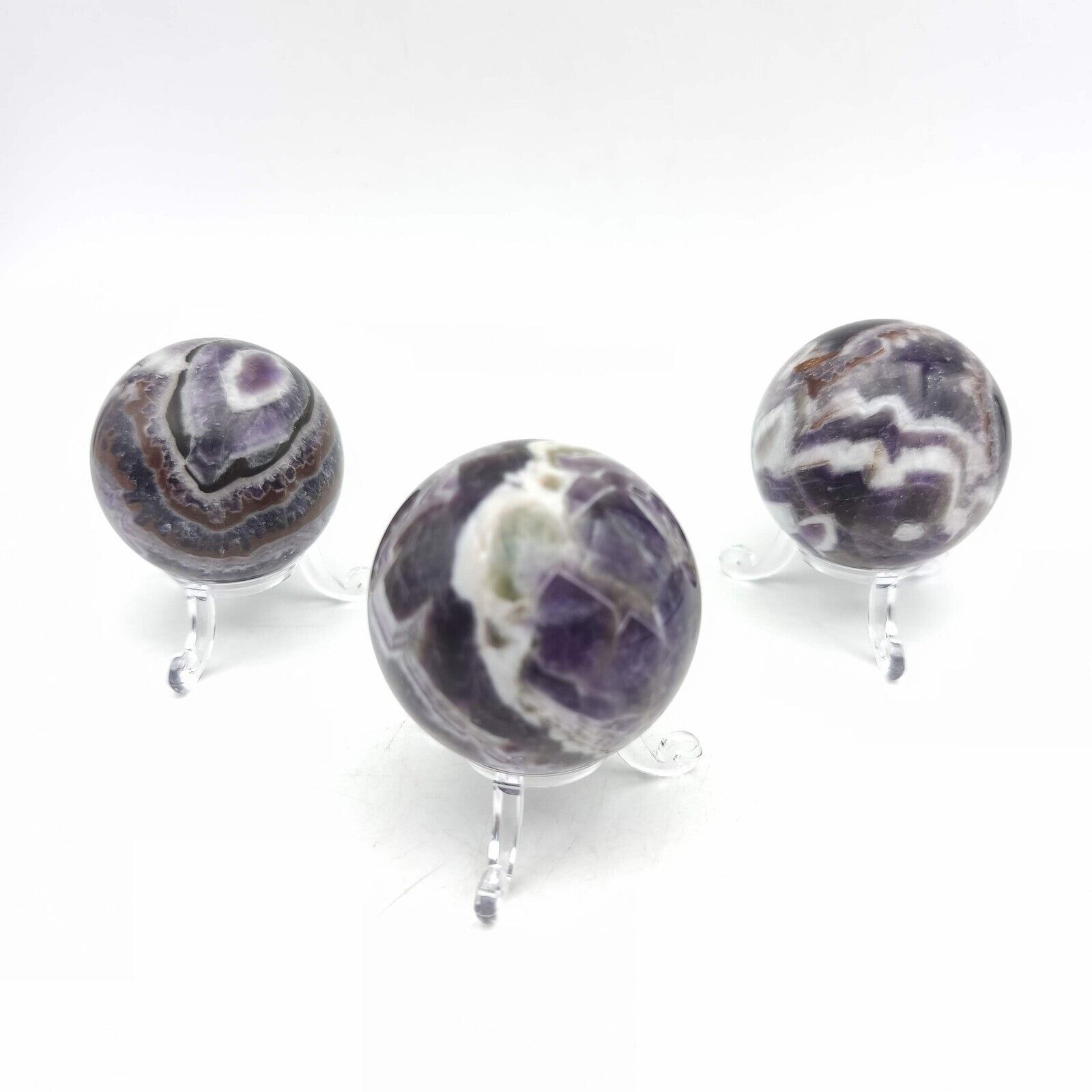 Kugel - Chevron-Amethyst - 5 cm
