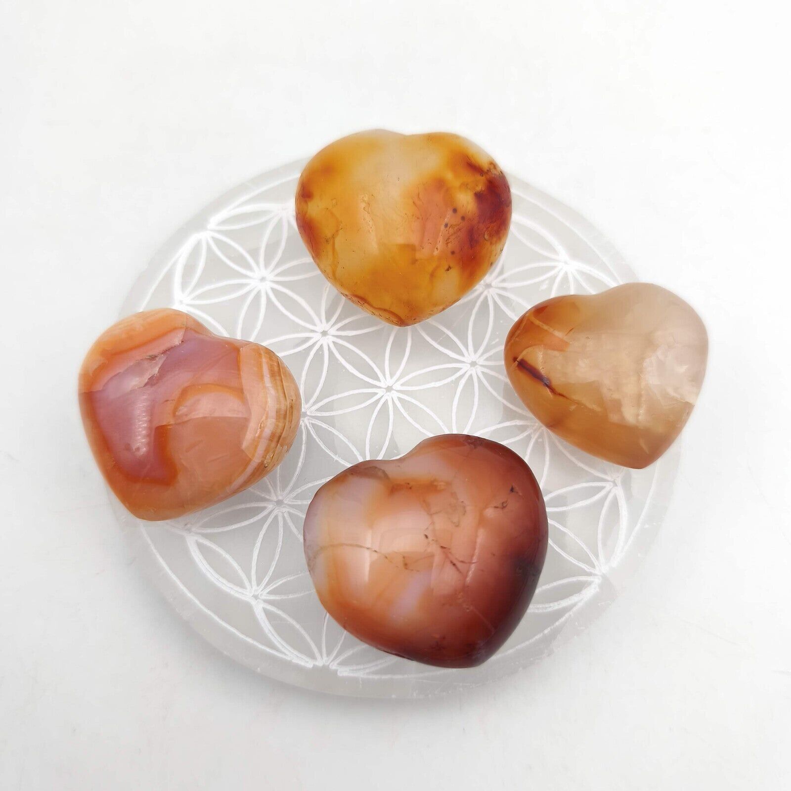 Kleines Herz - Karneol - Größe G