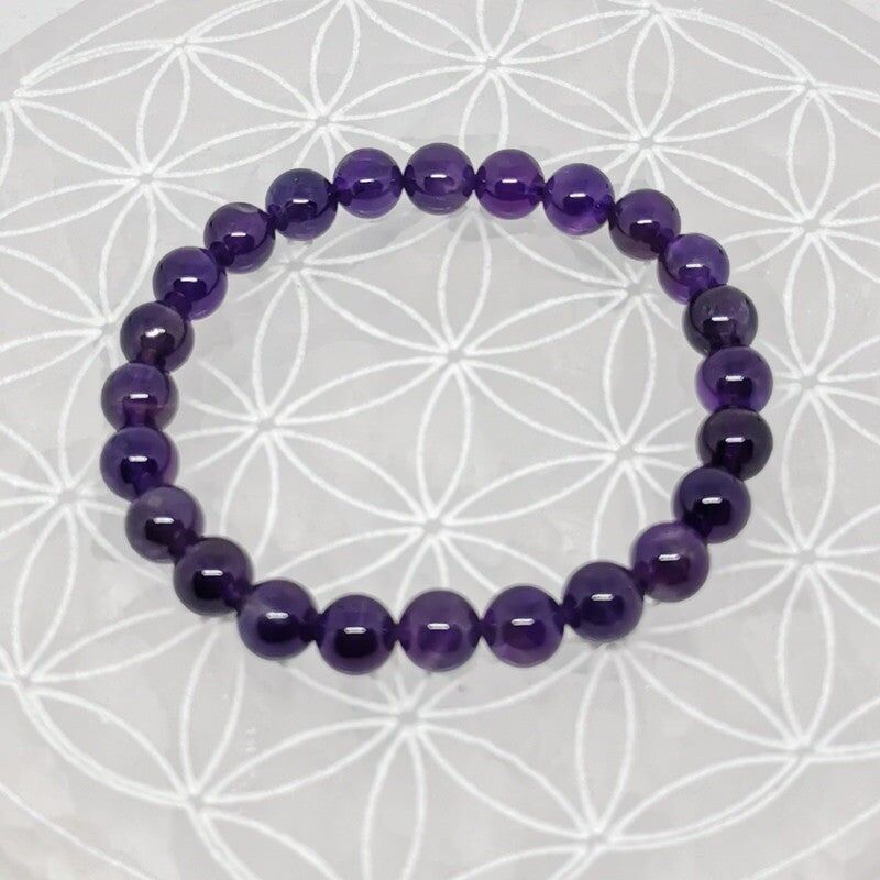 Armband - Amethyst (8 mm)