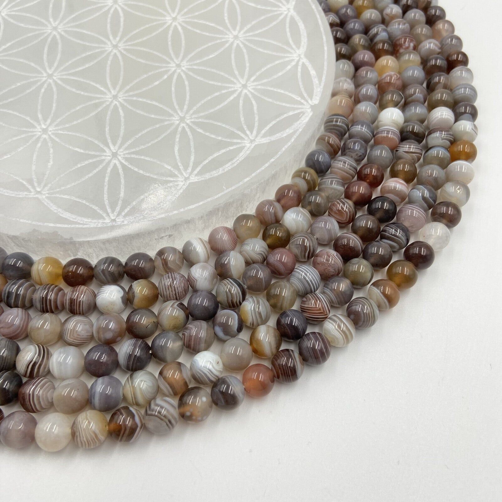 Rang - Botswana-Achat (8 mm)