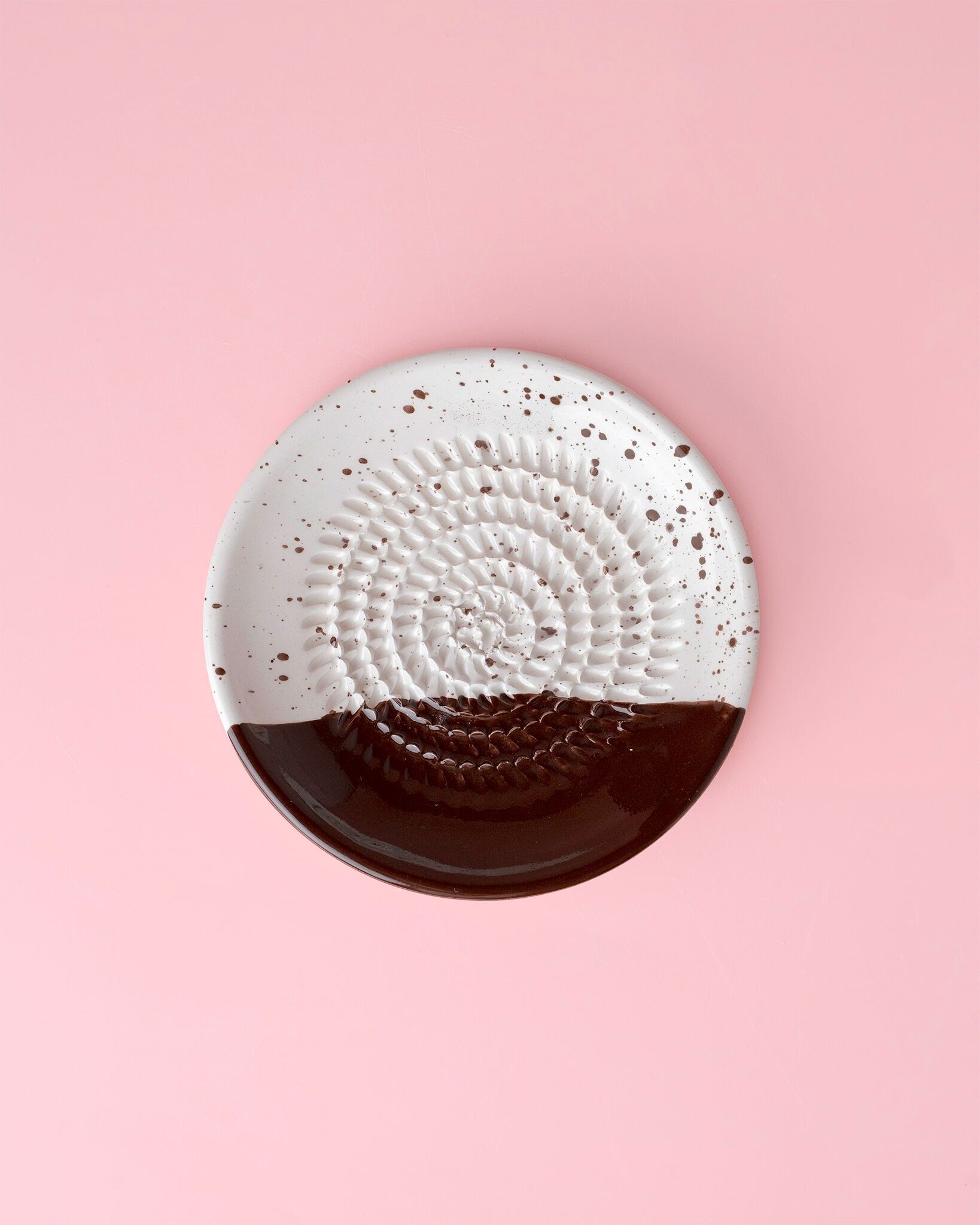 Piccola grattugia in ceramica per aglio - BROWNIE