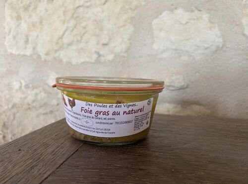 Natural duck foie gras 200g