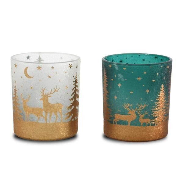 PORTACANDELE DAWN PINE