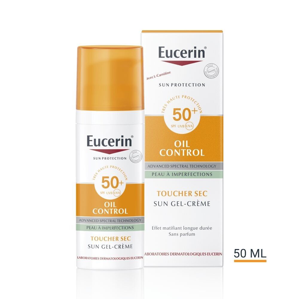 [4005800119361] Eucerin SUN OIL CONTROL Dry Touch Cream-Gel SPF 50+ pump bottle 50 ml
