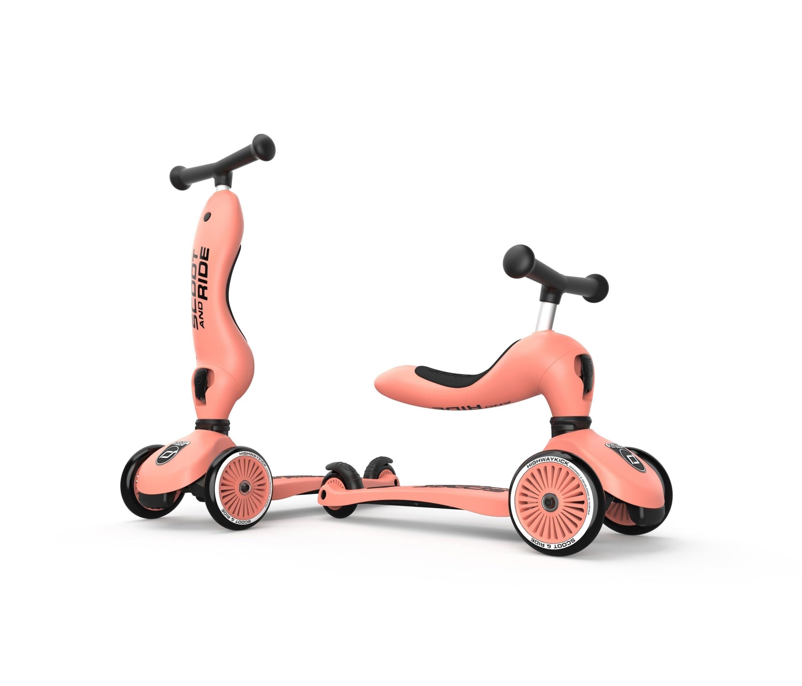 Buy wholesale SCOOT AND RIDE - HIGHWAYKICK 1 Peach - 2 in 1