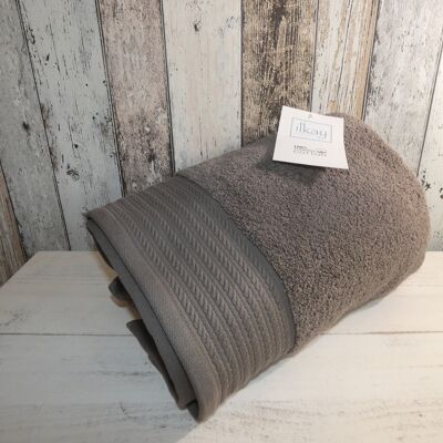 Serviette de Bain Gris Taupe