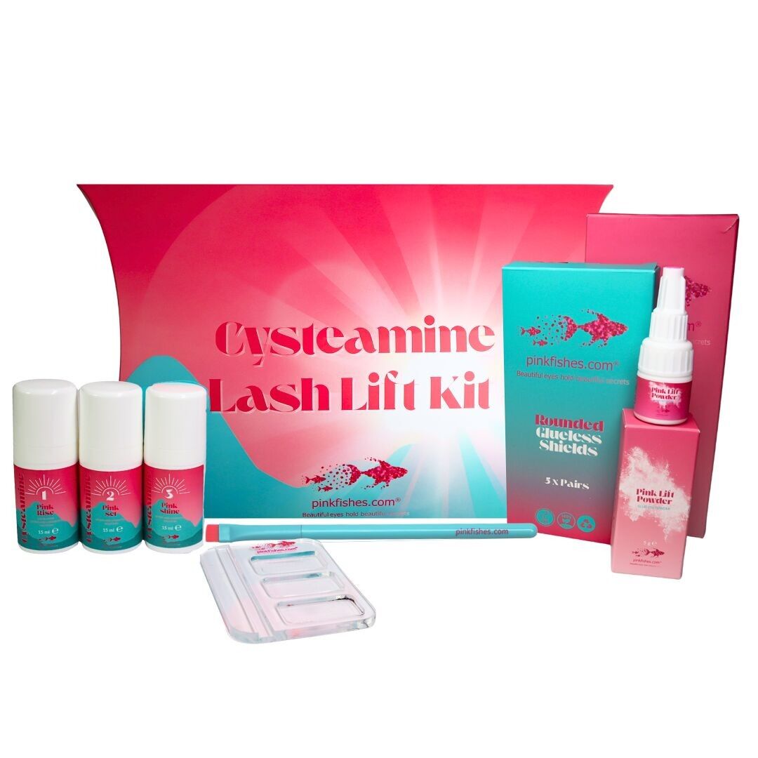 Kit per la laminazione delle ciglia alla cisteamina