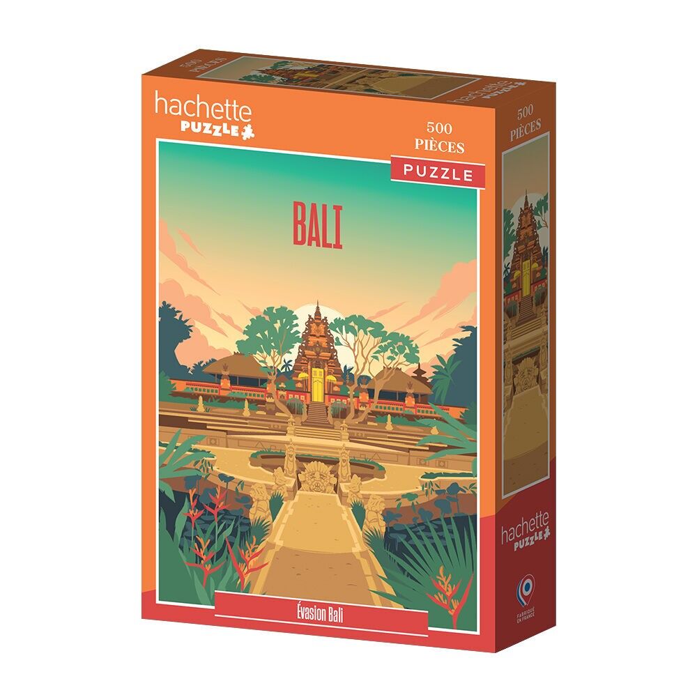Puzzle da 500 pezzi Hachette - Bali Escape