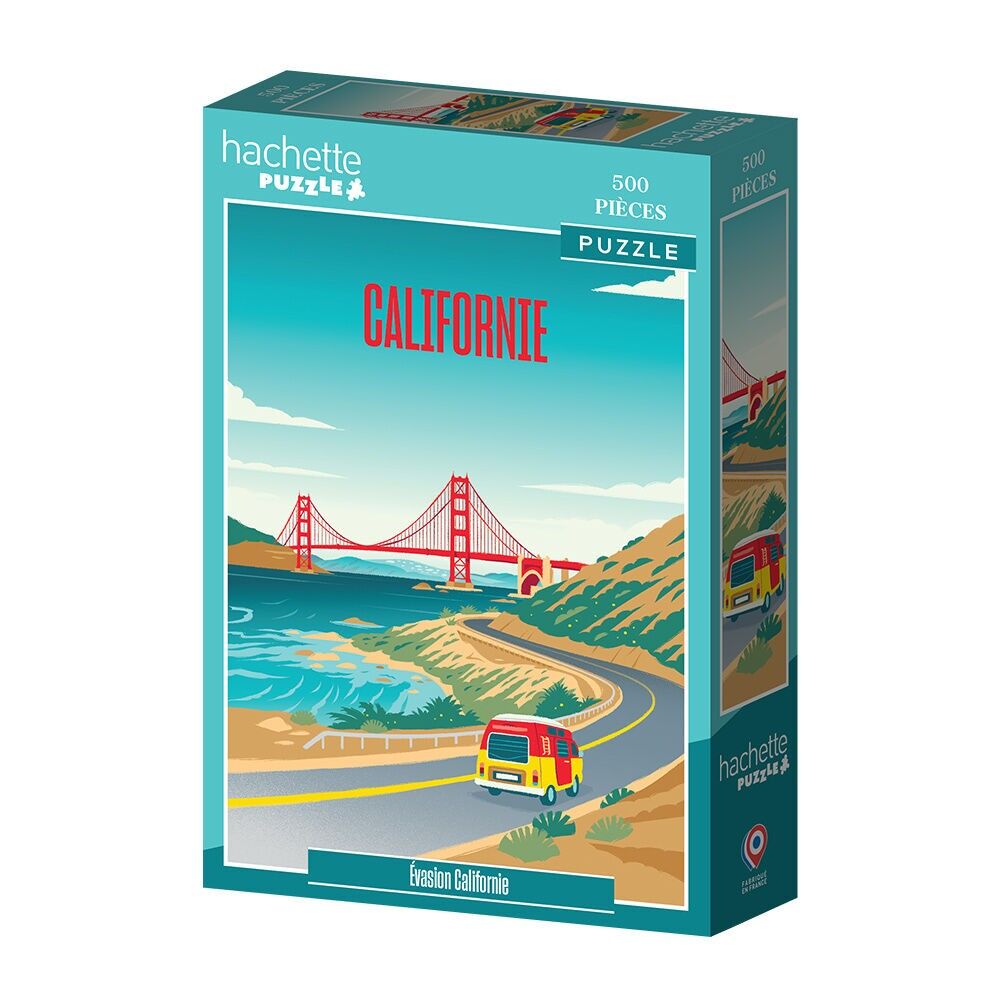 Puzzle 500 Pièces Hachette - Évasion Californie