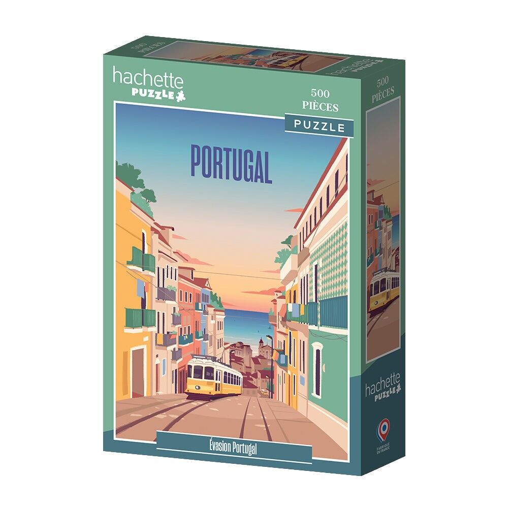 Puzzle 500 Pièces Hachette - Évasion Portugal