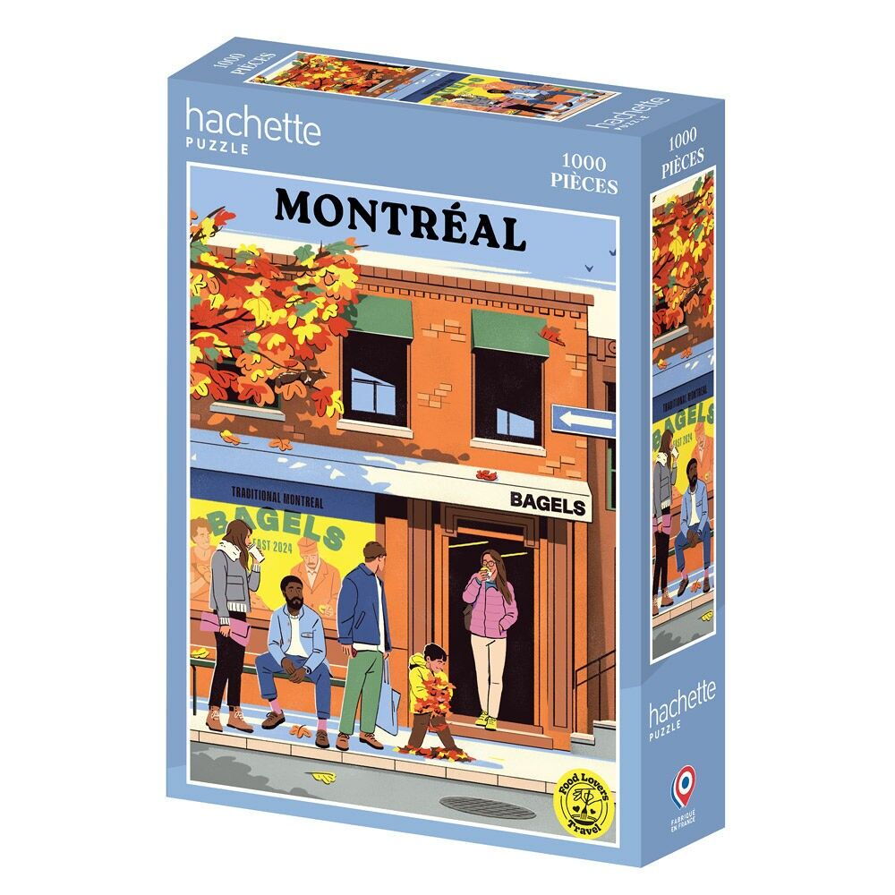 Puzzle da 1000 pezzi Hachette - Montreal