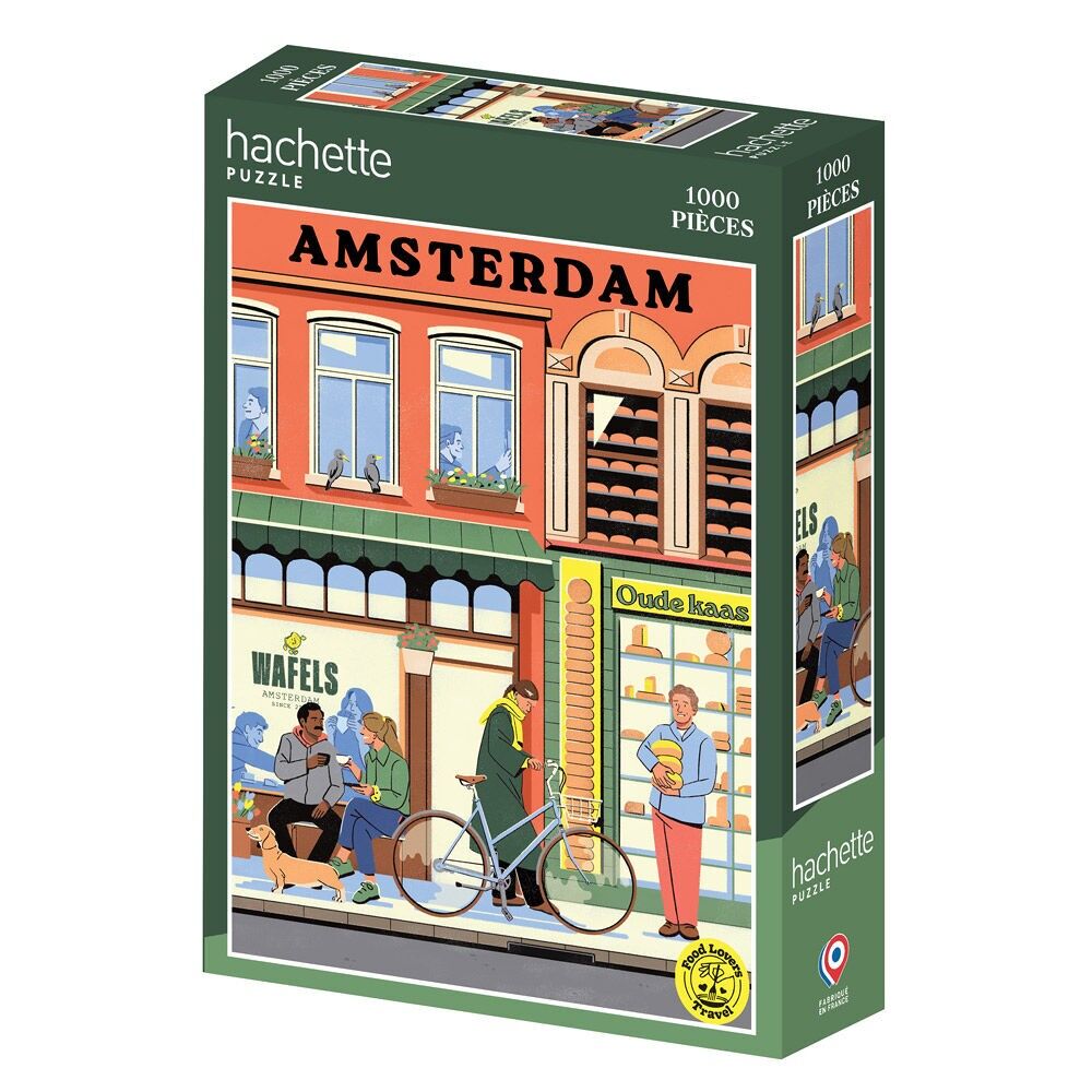 Puzzle 1000 Pièces Hachette - Amsterdam