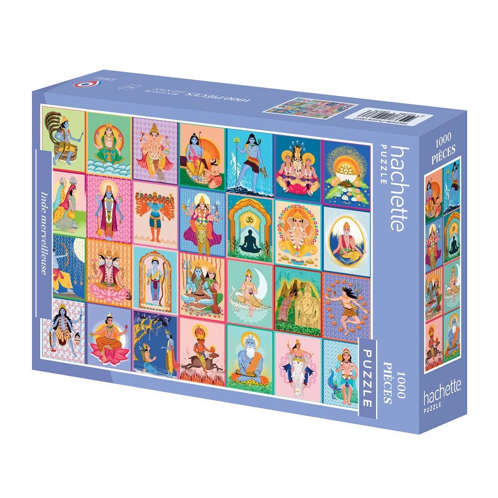Puzzle 1000 Pièces Hachette - Inde merveilleuse