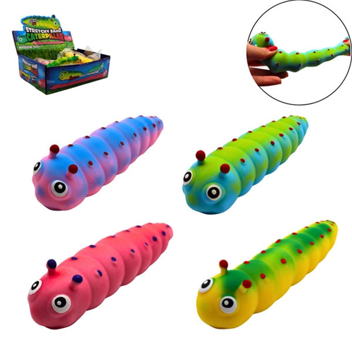 Dehnbarer Anti-Stress-Chenille-Teppich, 16 cm, 4 verschiedene Farben