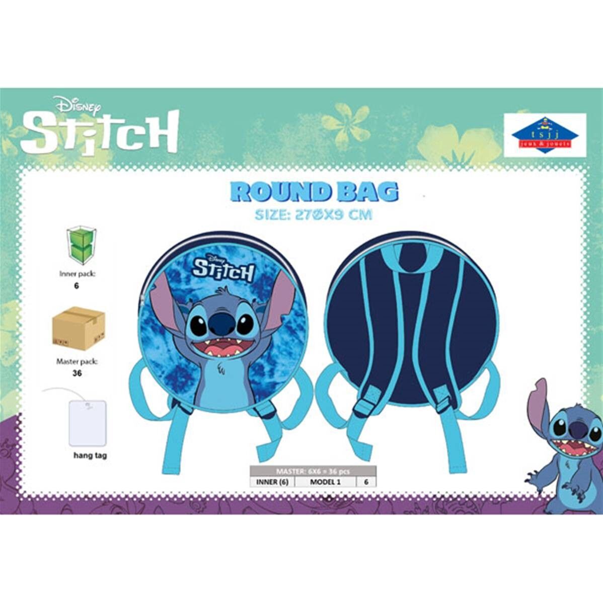 Zaino Punto Tondo 27 x 9 cm