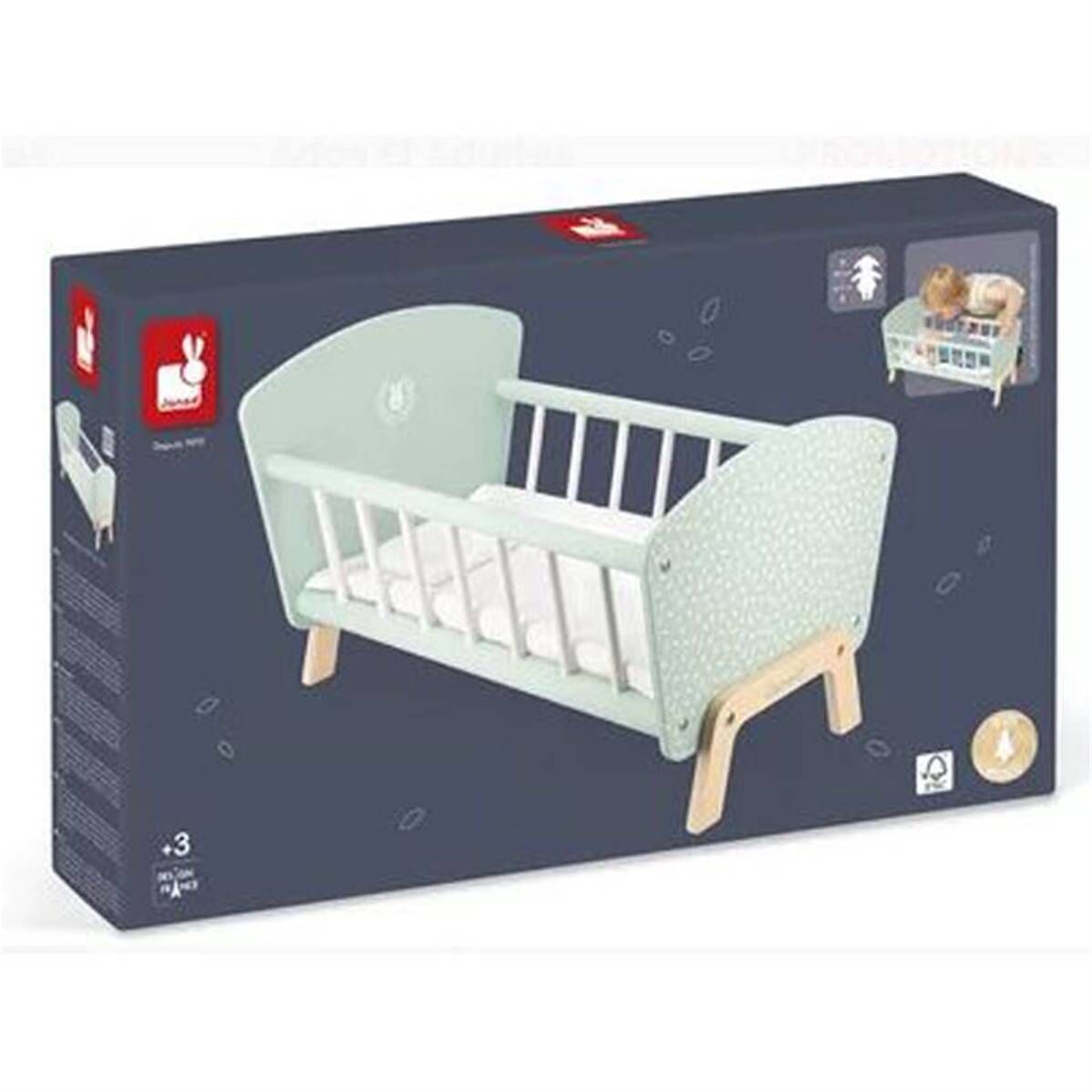 Zen - Letto in legno Janod