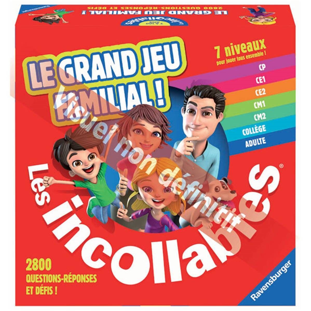 Ravensburger - Il grande gioco per famiglie degli Incollabili