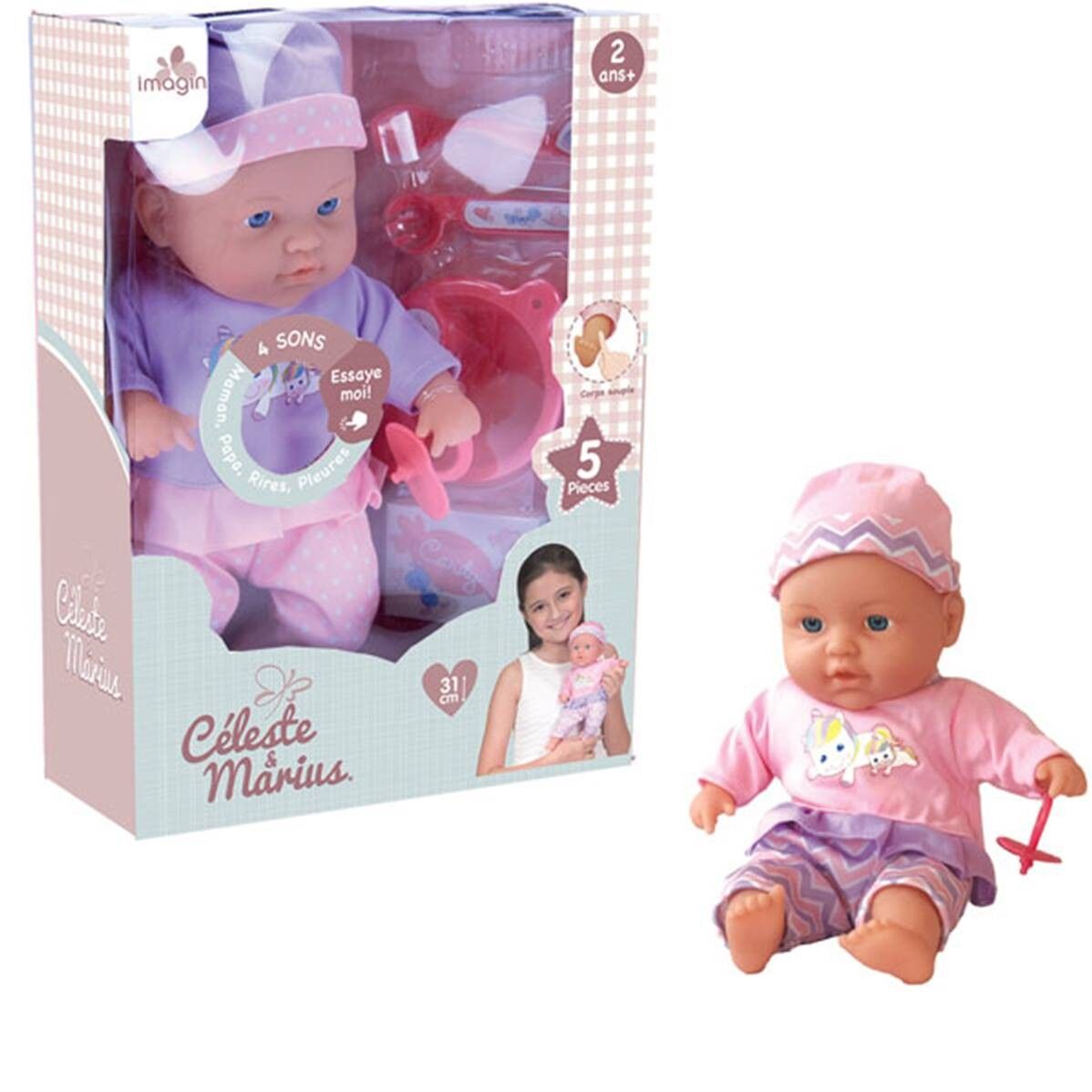 Bambola Gabriele 30 Cm