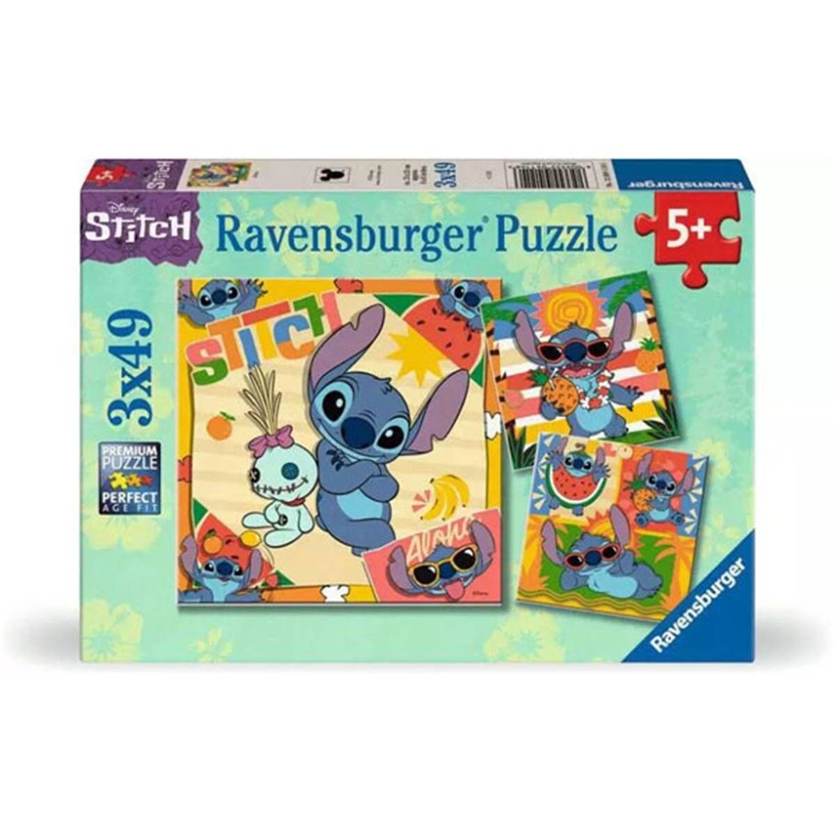 Puzzles 3X49 P Aloha!- Disney Stitch