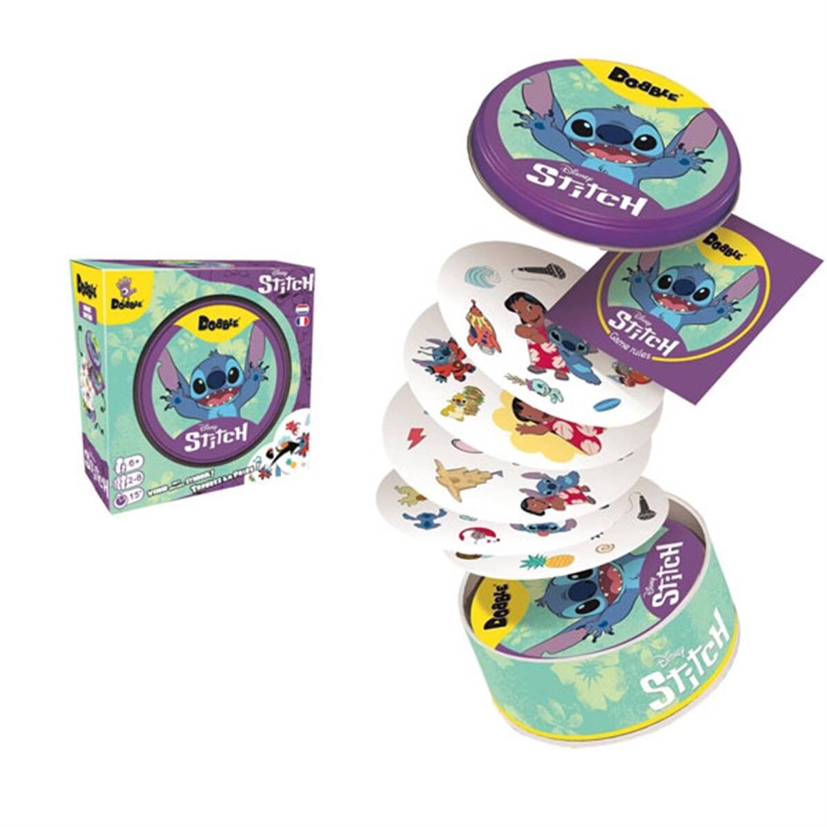 Dobble: Lilo e Stitch (custodia ecologica) Fr/Nl