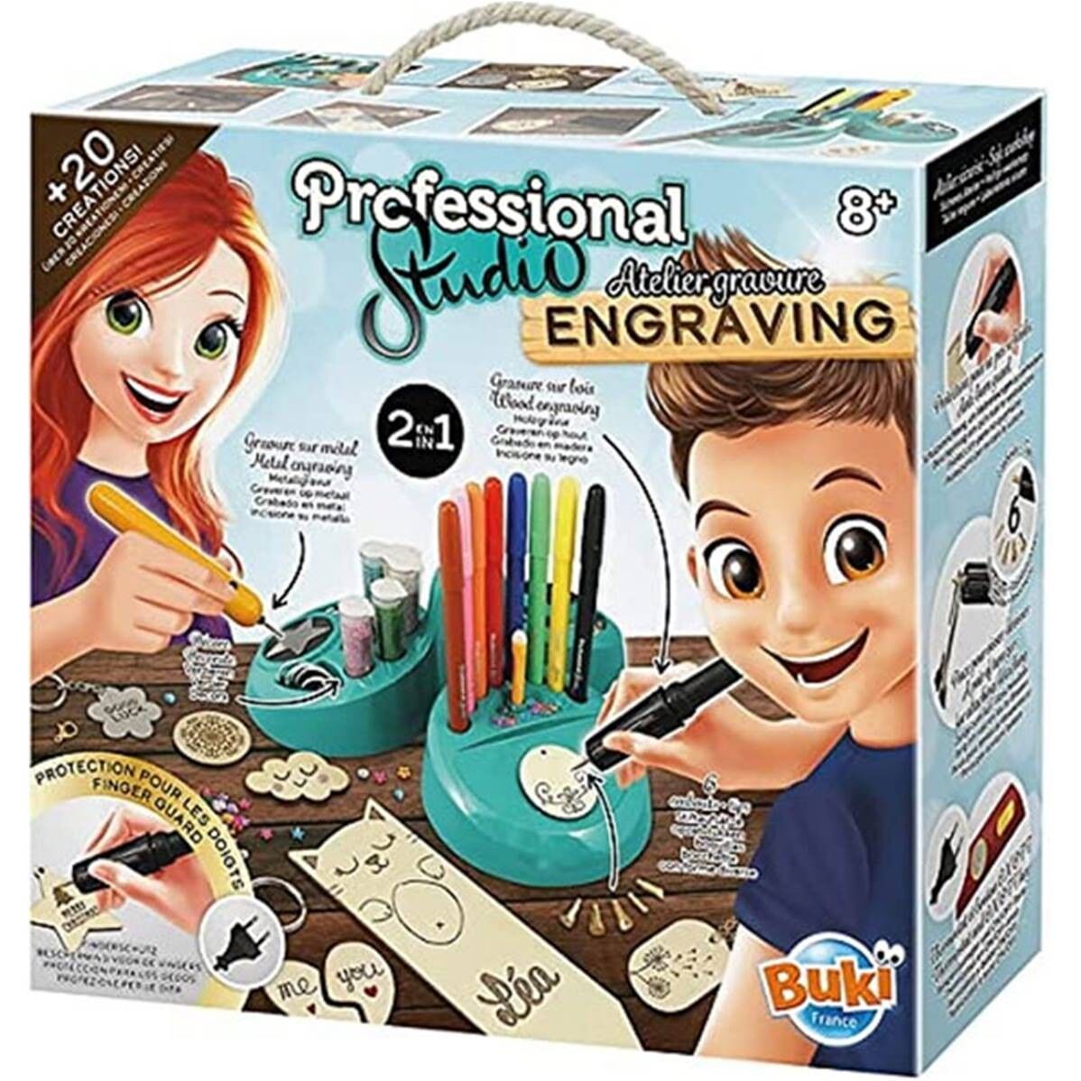 Laboratorio di incisione professionale in studio