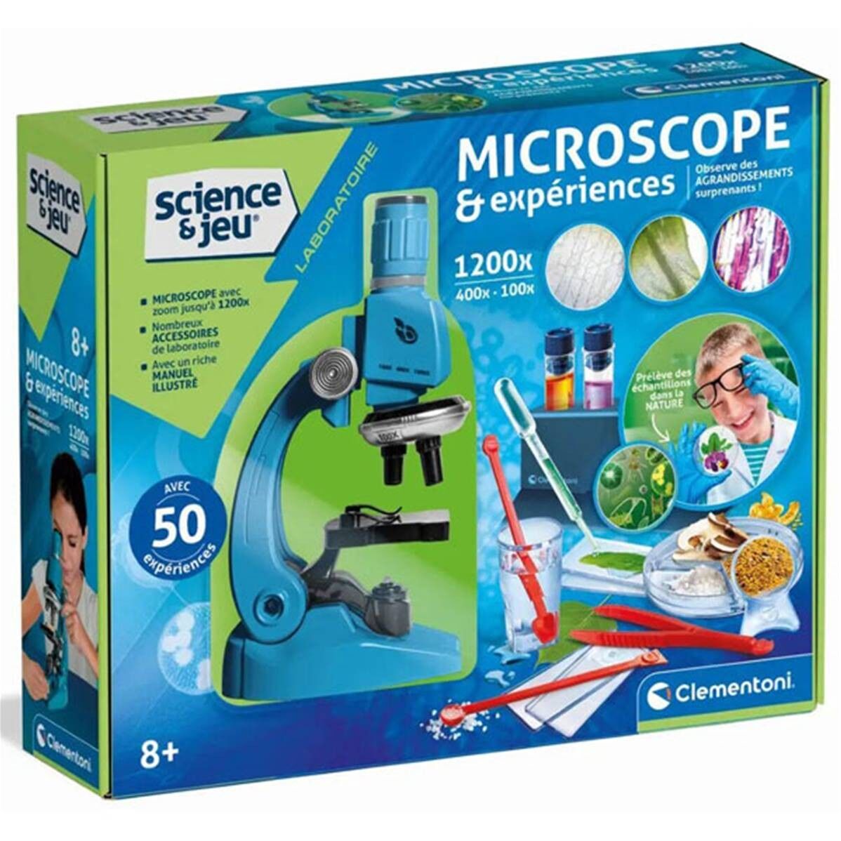Microscopio y experimentos