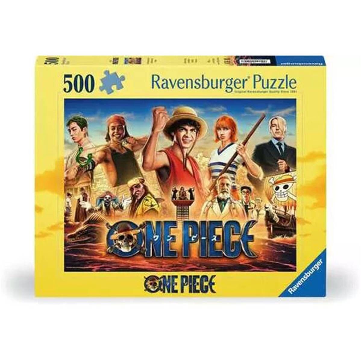 500-teiliges Puzzle: Die Abenteuer der Piraten – One Piece