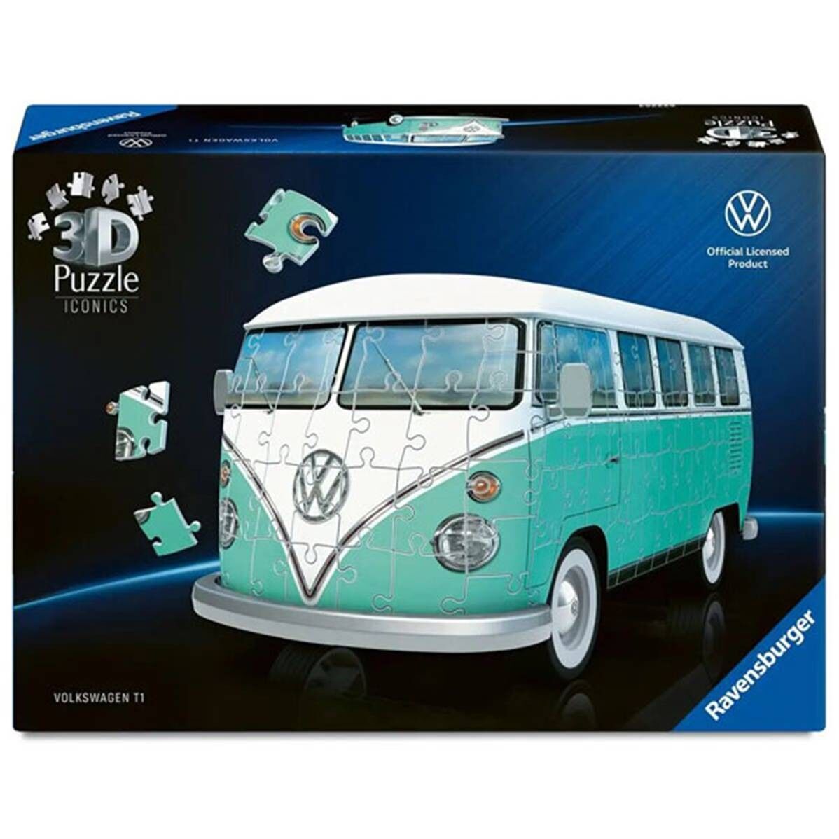3D-Puzzle-Ikonen – Volkswagen T1 Bus