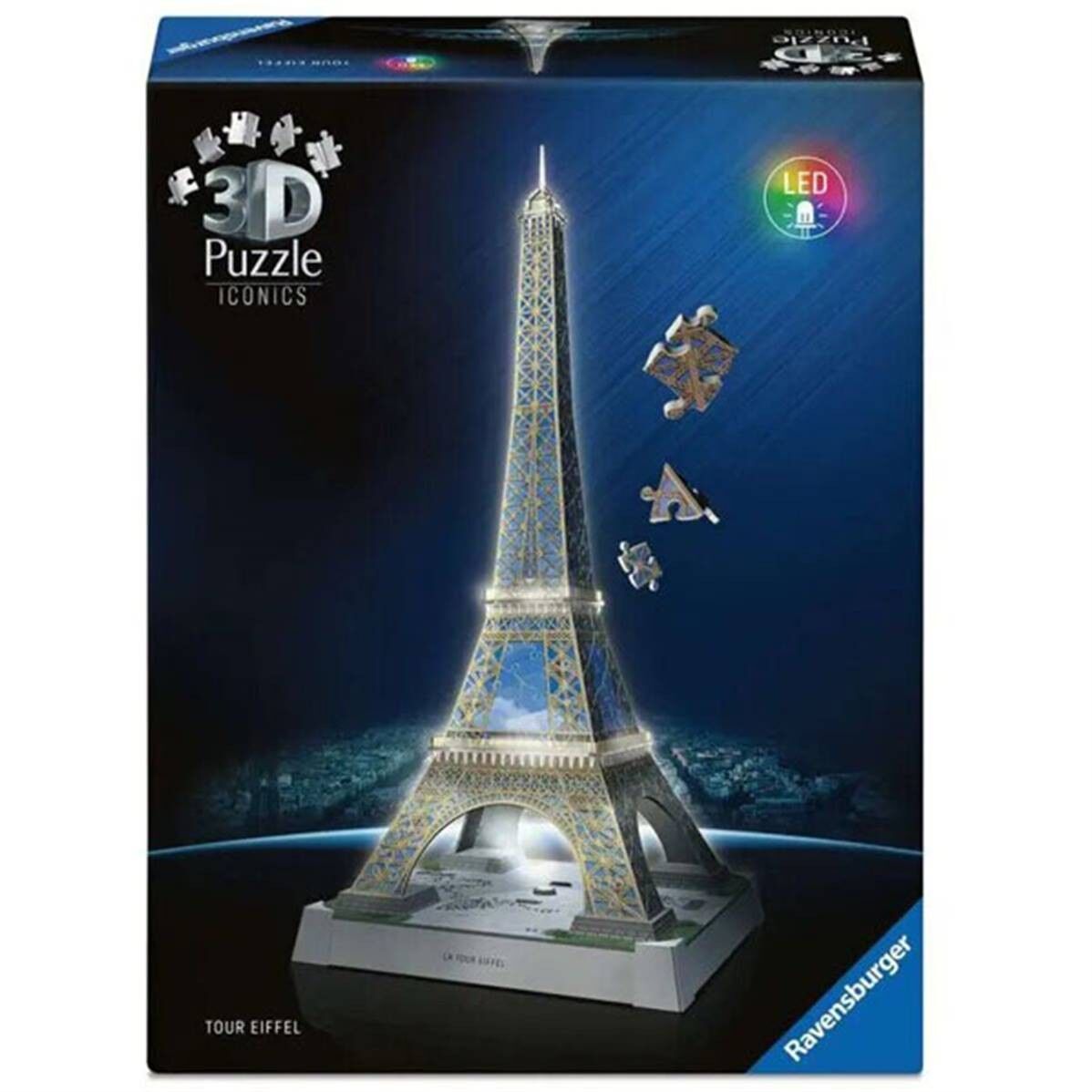 Iconics 3D-Puzzle – Beleuchteter Eiffelturm