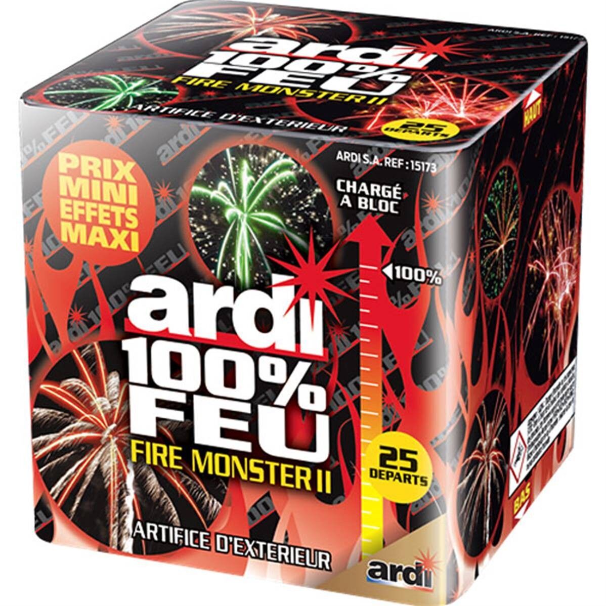 Ardi 100% Fire Fire Monster II