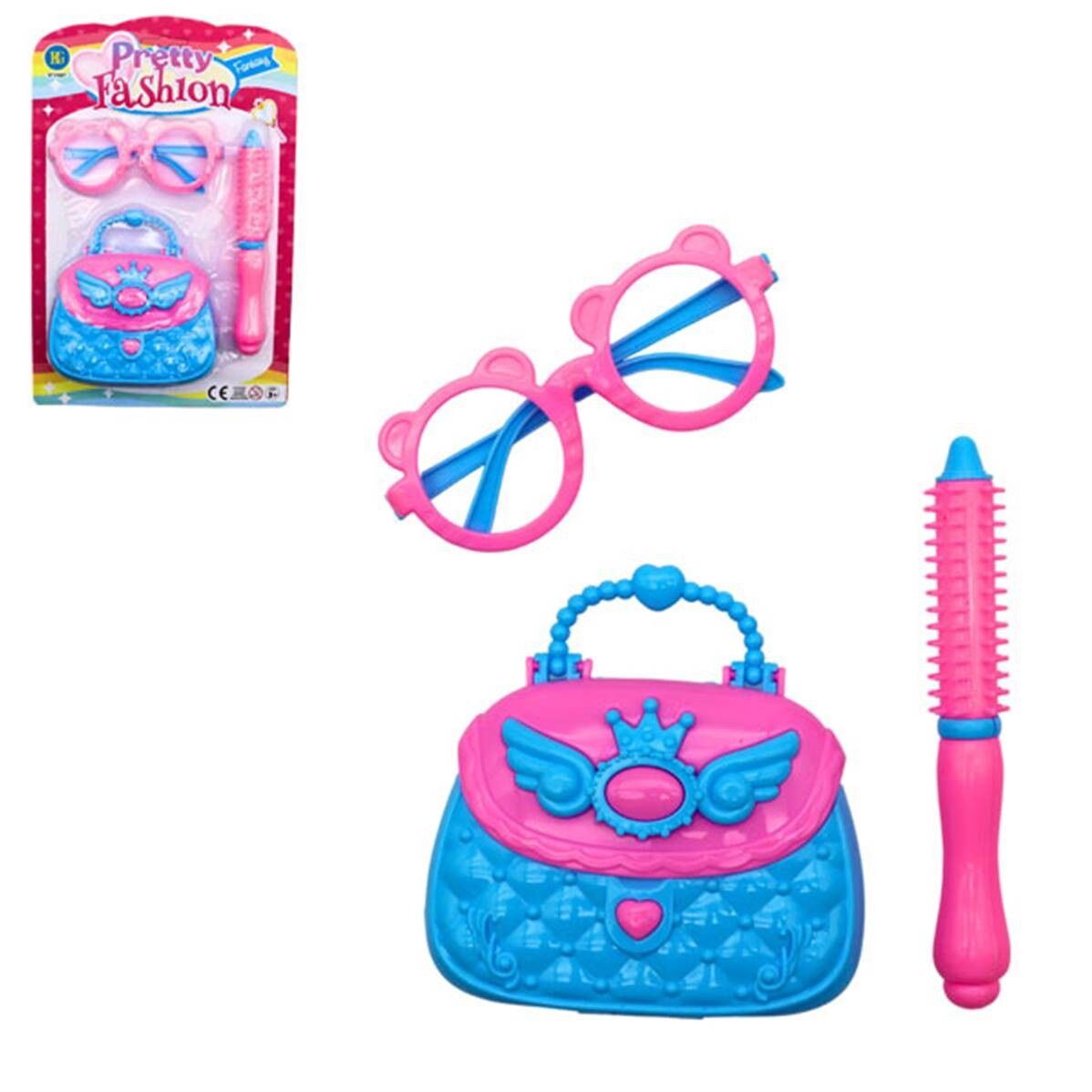 Confezione blister da 3 pezzi per borsa e occhiali, 20 x 30 cm