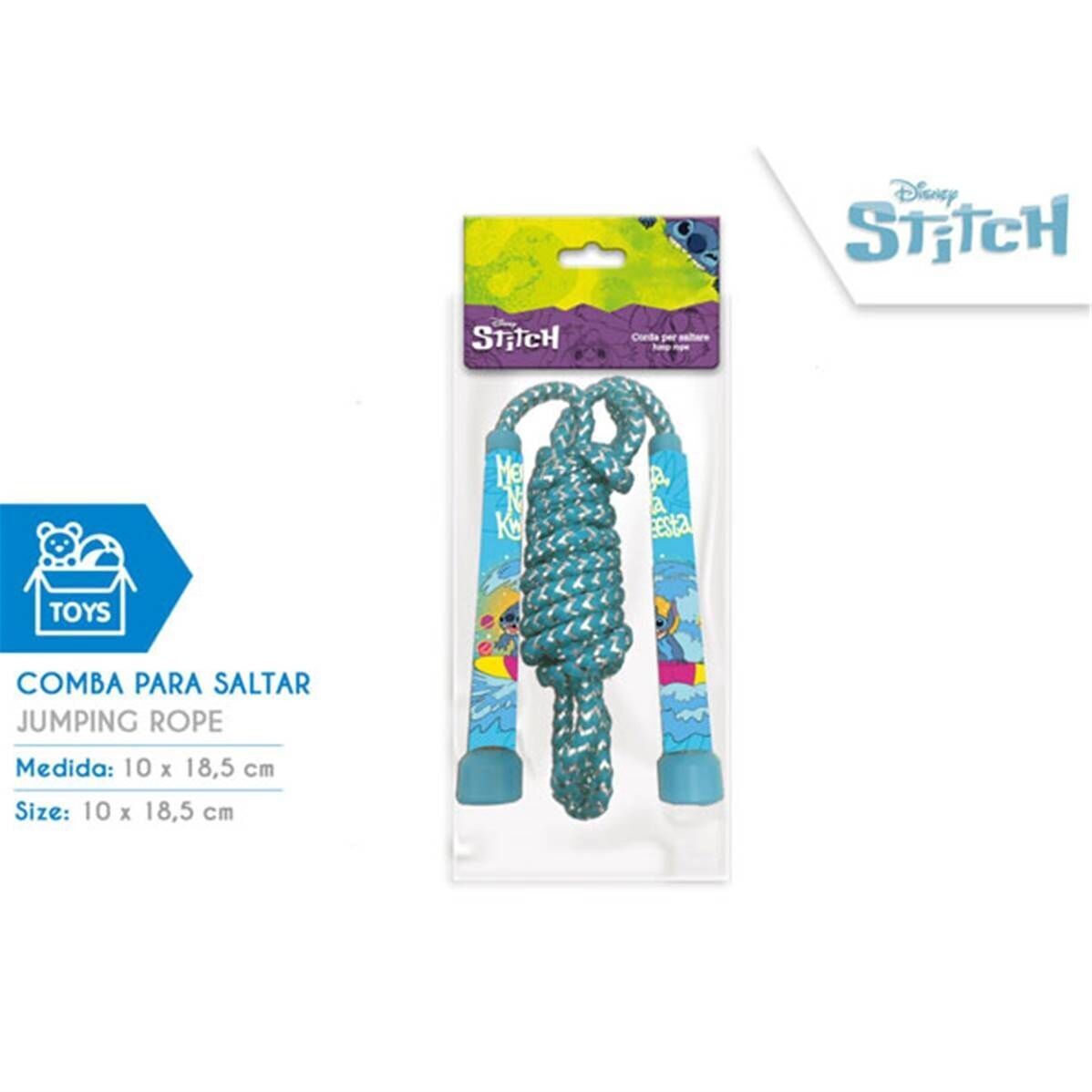 Corda per saltare Stitch 10 x 18 cm