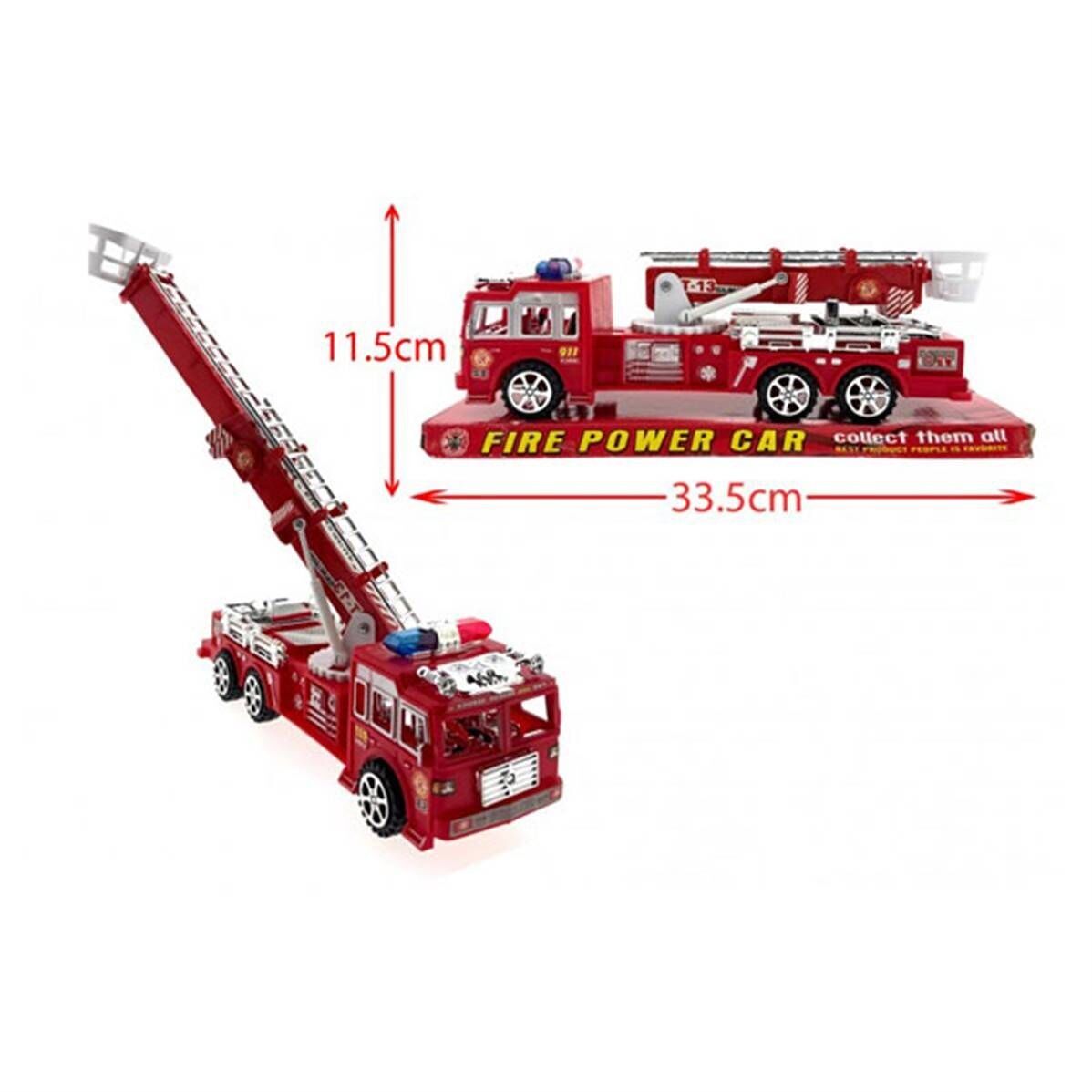 Boite Camion de Pompiers 33,5 x 11,5 Cm