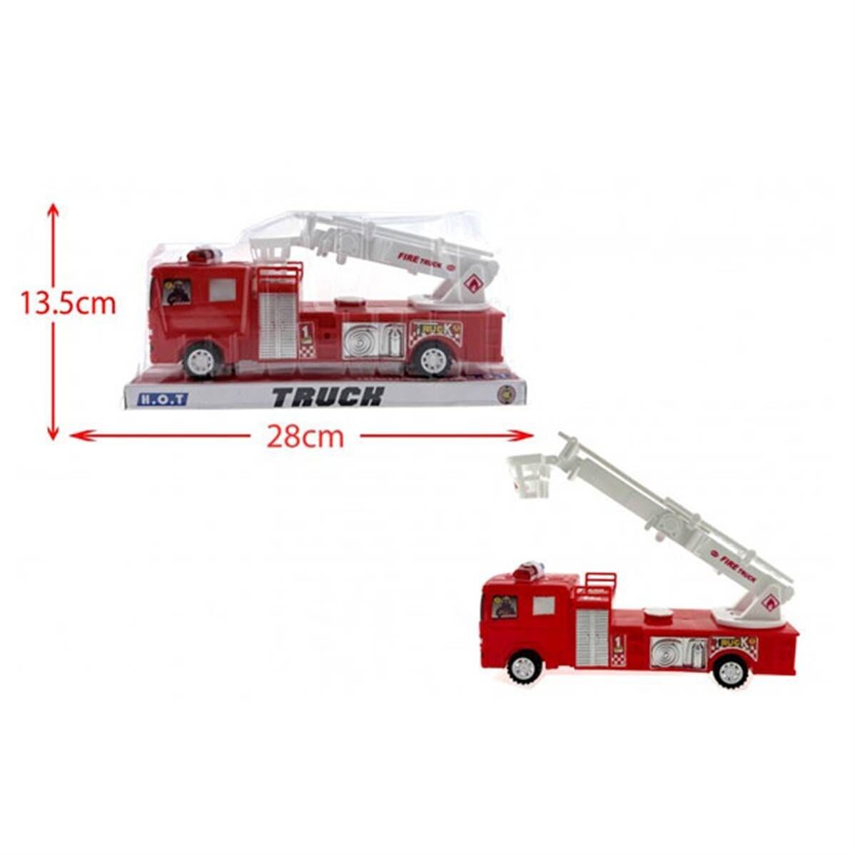 Coque Camion de Pompier 13,5 x 28 Cm