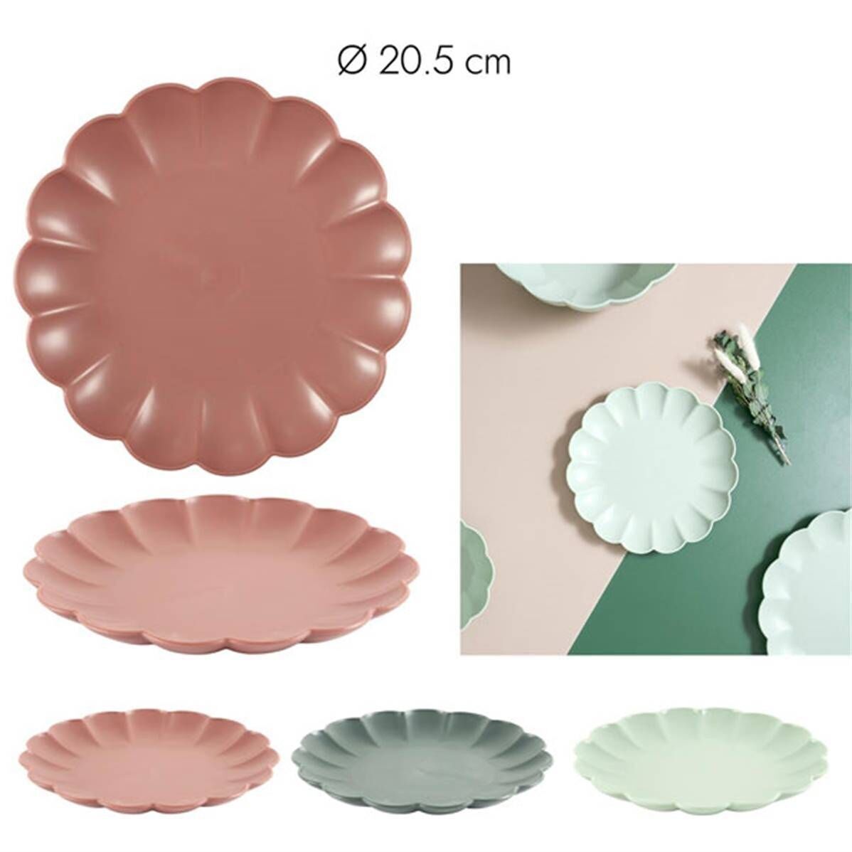 Iris D20 Kunststoffteller.5cm