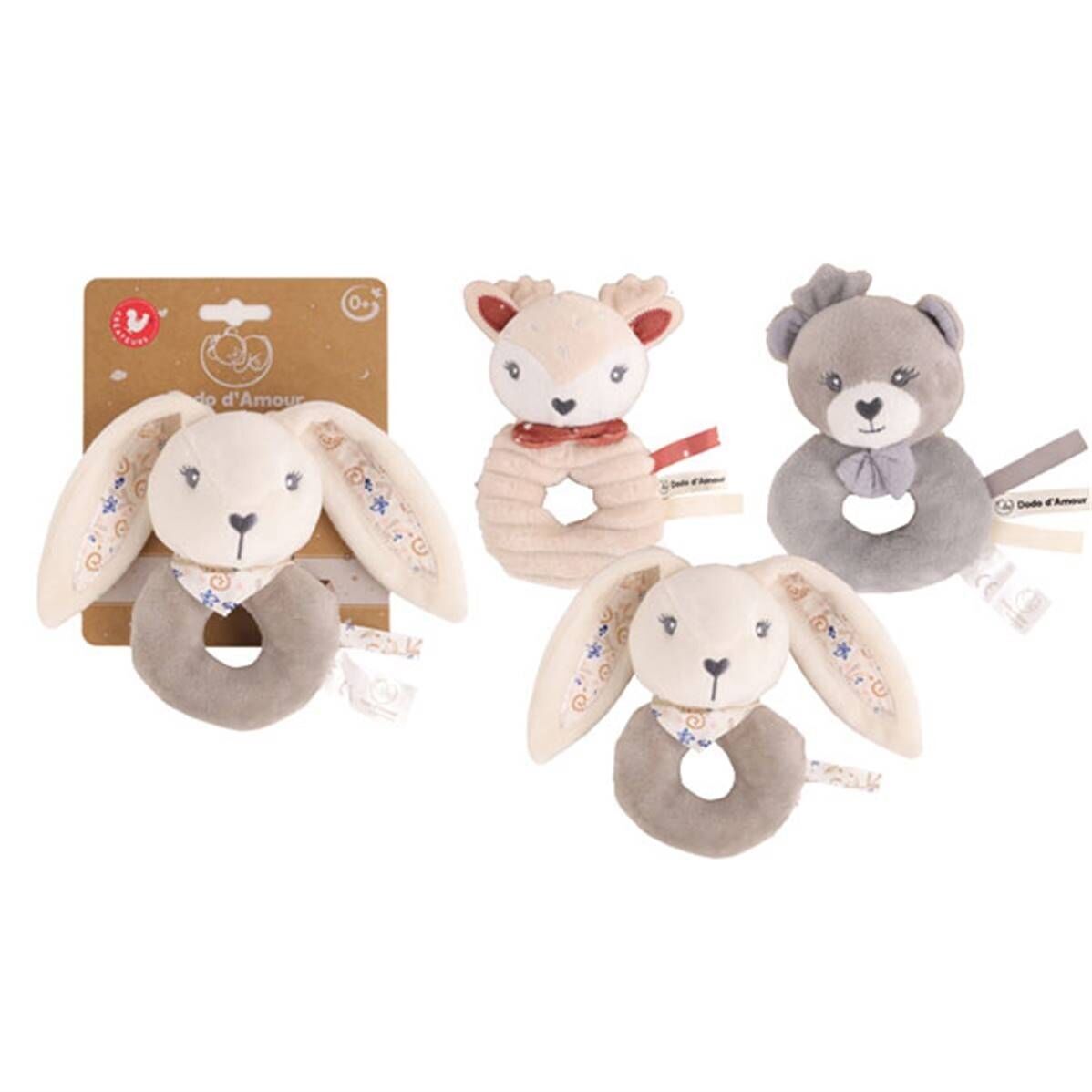 Culo Doudou Rachet Nuestro Lapin Fiche Gris