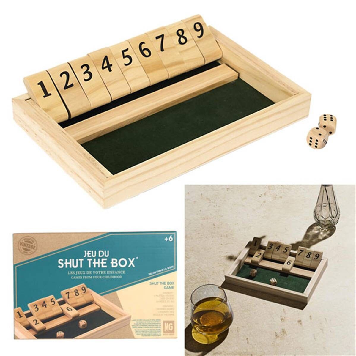 Gioco Shut of the Box