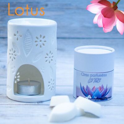 Cera perfumada LOTUS