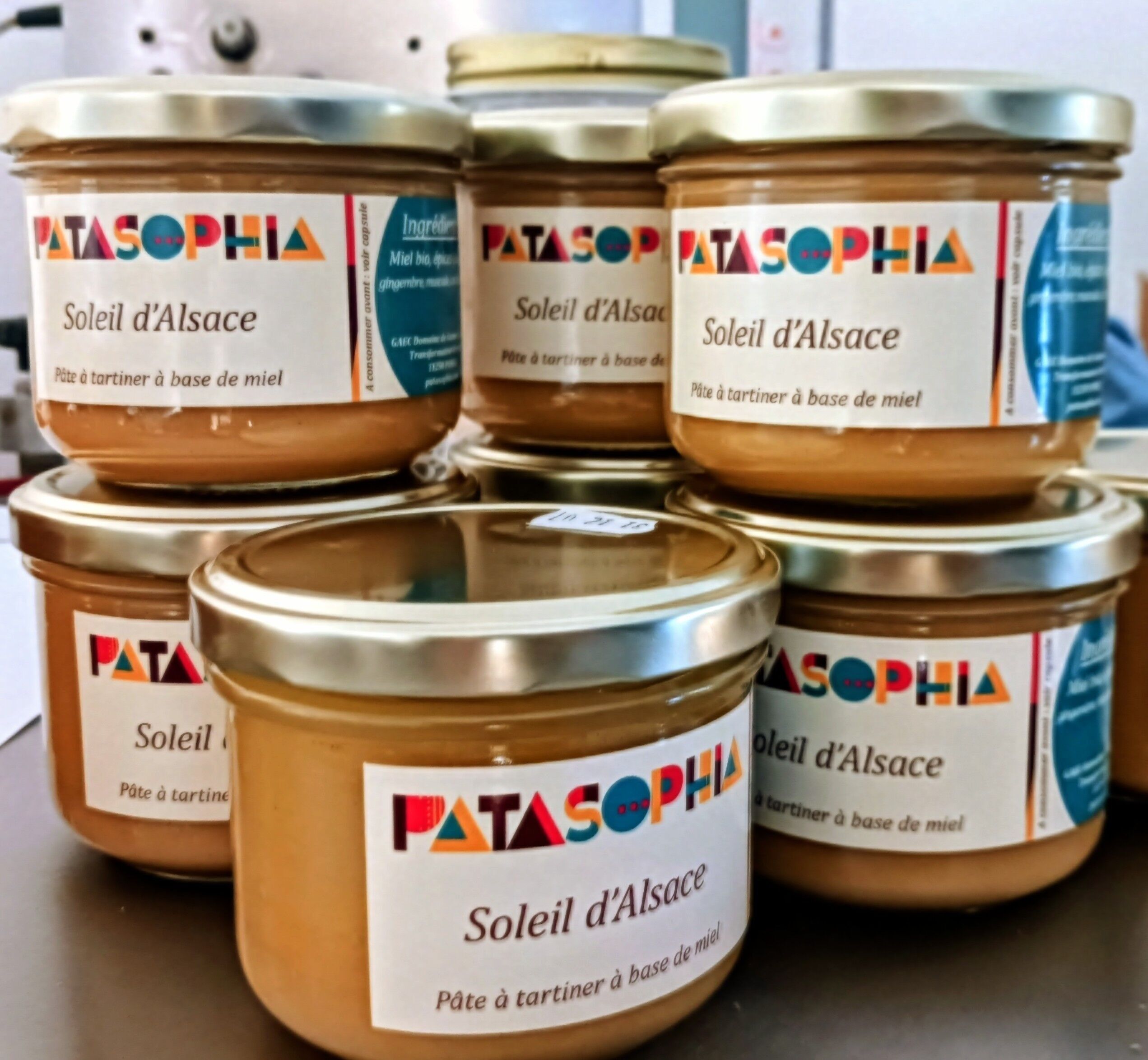 Crema spalmabile al miele PATASOPHIA "Soleil d'Alsace"