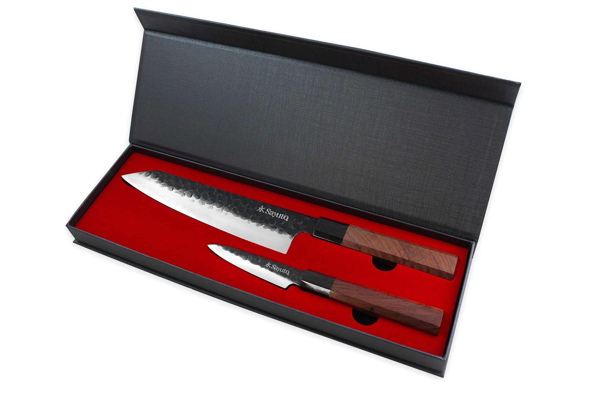 Sayuto Sequoia San Mai Kiritsuke Set di coltelli da 2 pezzi + ufficio