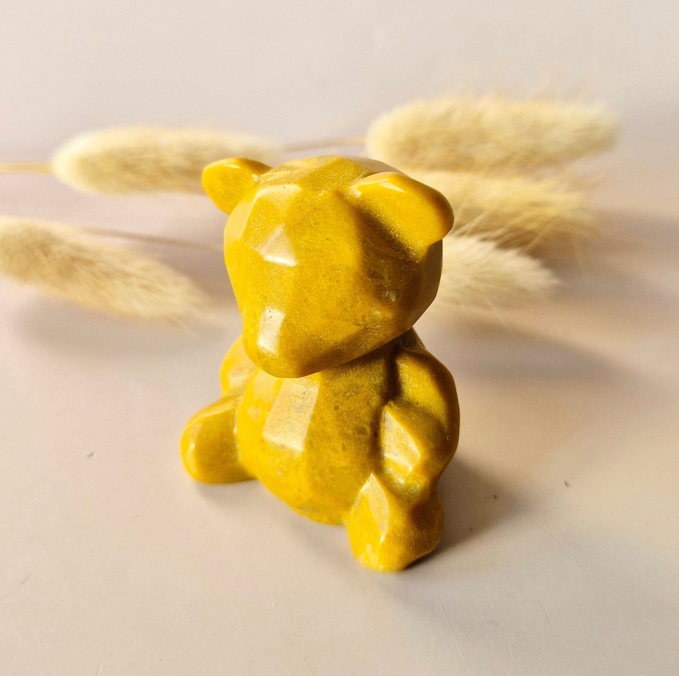 Cerveza tallada en cristal de piedras preciosas – Jade amarillo